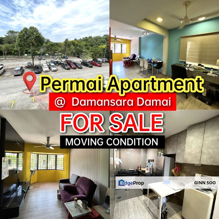 Limited Renovated Permai Apartment FOR SALE, Selangor, Damansara Damai