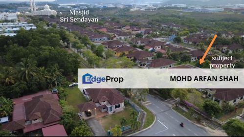 Idaman Villa Bandar Sri Sendayan Single Storey Bungalow For Sale, Negeri Sembilan, Seremban