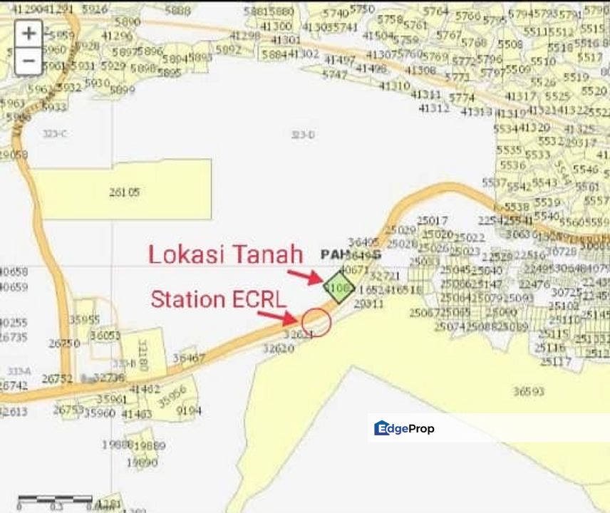 TEPI JALAN UTAMA KL-KUANTAN MARAN PAHANG TANAH INDUSTRI UNTUK DIJUAL, Pahang, Maran Mengkarak
