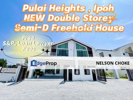 Pulai Heights, Ipoh Semi Detached Double storey House for Sale near Botani, Perak, Ipoh