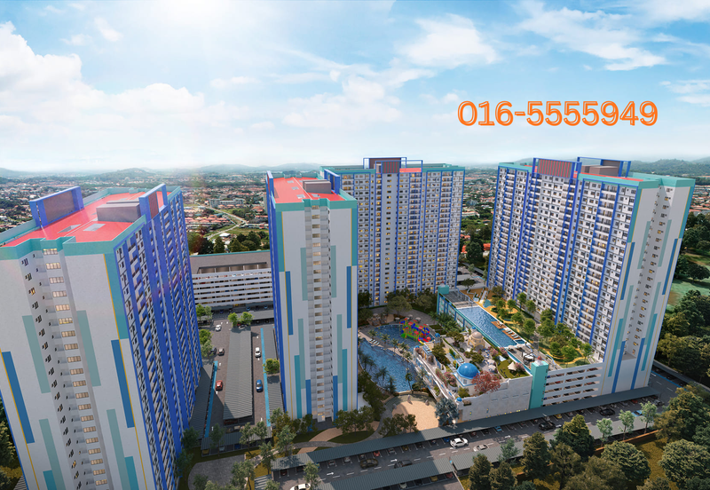 Santorini Freehold Condo @ Botani Ipoh for Sale