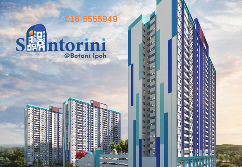 Santorini Freehold Condo @ Botani Ipoh for Sale