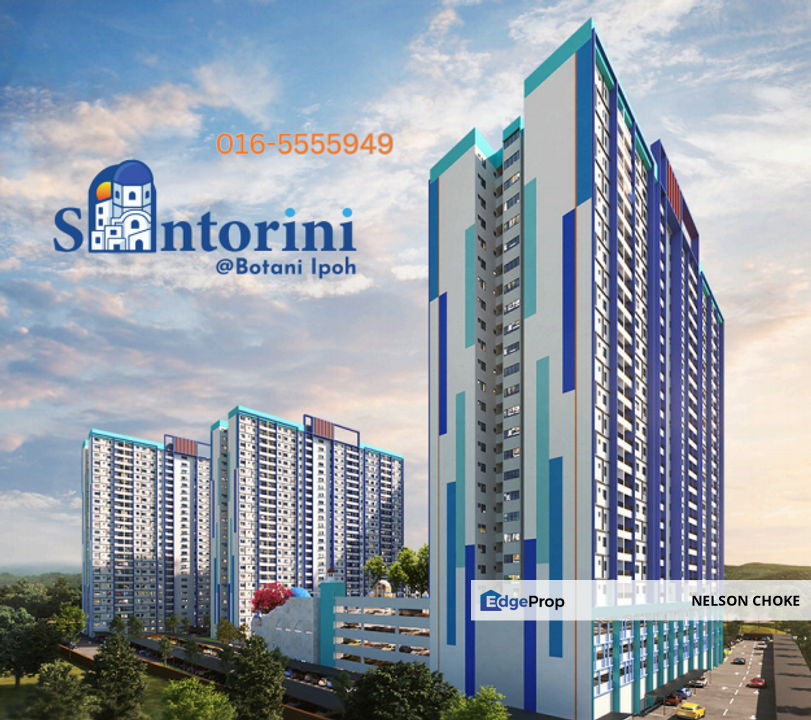 Santorini Freehold Condo @ Botani Ipoh for Sale, Perak, Ipoh