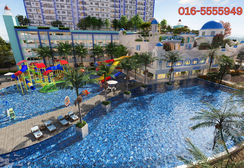 Santorini Freehold Condo @ Botani Ipoh for Sale