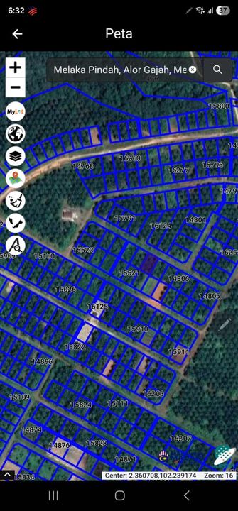 Kampung Tersusun Melaka Pindah | Alor Gajah, Melaka | 5900 sq ft Tanah Lot Kediaman | Leasehold Open Lot | Rumah, Homestay & Kebun, Melaka, 