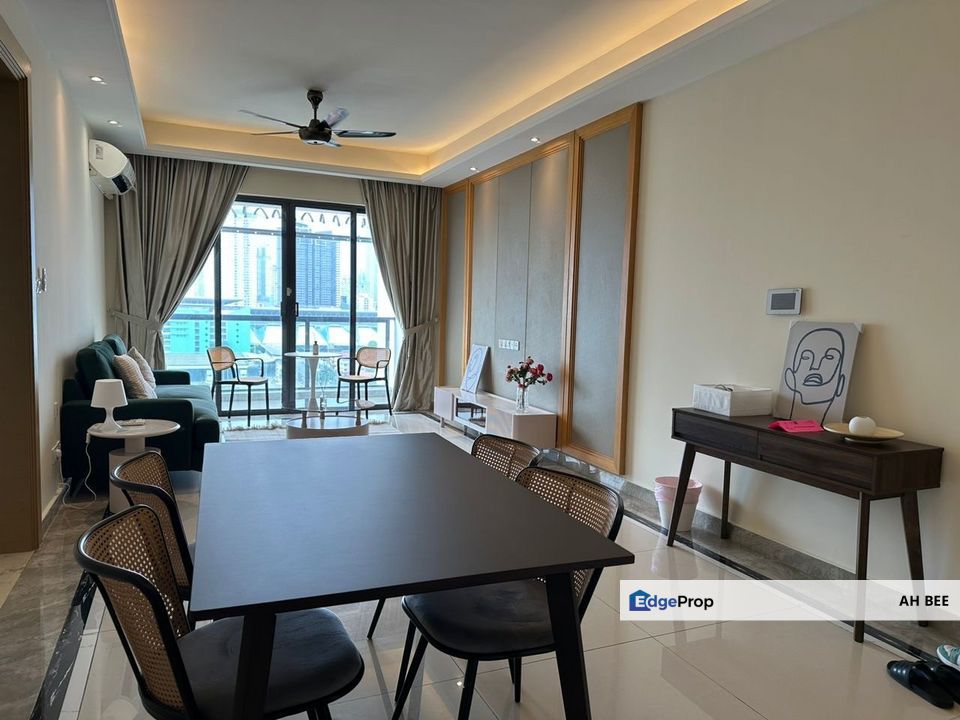 R&F 3 bed fully furnished for rent, Johor, Johor Bahru
