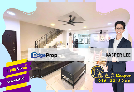 Jalan Bestari @ Bestari Indah (Ulu Tiram) Fully Renovated & Unblock View & Unblock View & Nice Condition 2 Storey Terrace, Johor, Ulu Tiram