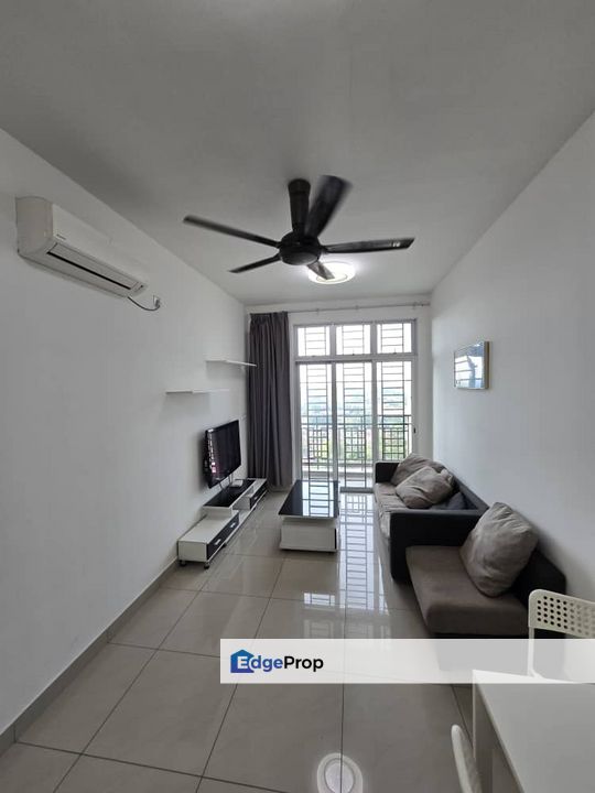 For Rent-Sks Habitat Apartment Larkin 3Bed2Bath with Fully Furnished , Johor, Johor Bahru