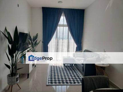 For Rent-Sks Habitat Larkin 2bed2bath with fully furnished, Johor, Johor Bahru