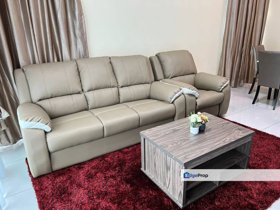 For Rent-Marina Cove JB Town Mid Valley/2+1Bedroom 2Bathroom /Fully Furnished/High Floor/Sea View  , Johor, Johor Bahru