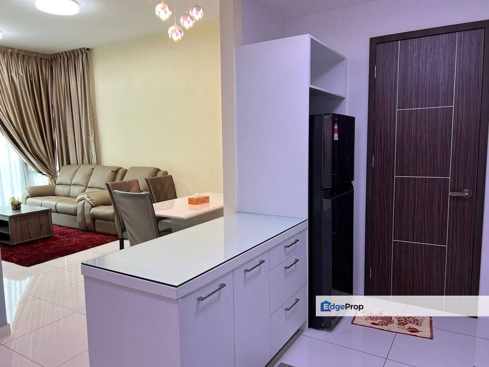 For Rent-Marina Cove JB Town Mid Valley/2+1Bedroom 2Bathroom /Fully Furnished/High Floor/Sea View  , Johor, Johor Bahru