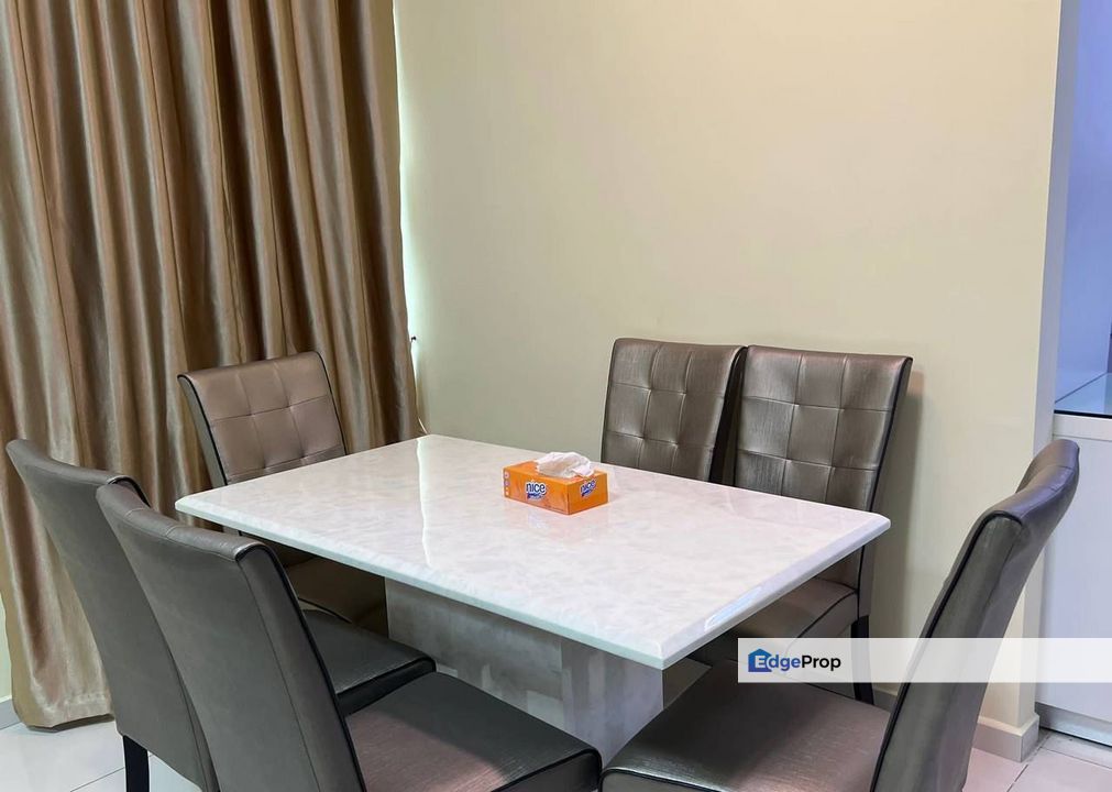 For Rent-Marina Cove JB Town Mid Valley/2+1Bedroom 2Bathroom /Fully Furnished/High Floor/Sea View  , Johor, Johor Bahru