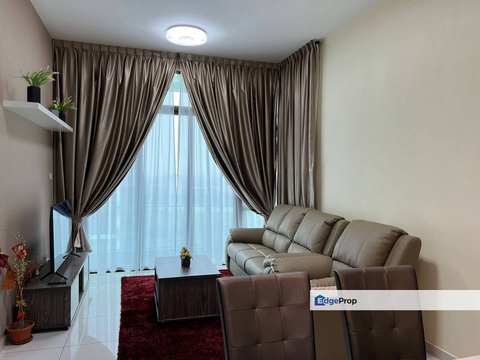 For Rent-Marina Cove JB Town Mid Valley/2+1Bedroom 2Bathroom /Fully Furnished/High Floor/Sea View  , Johor, Johor Bahru