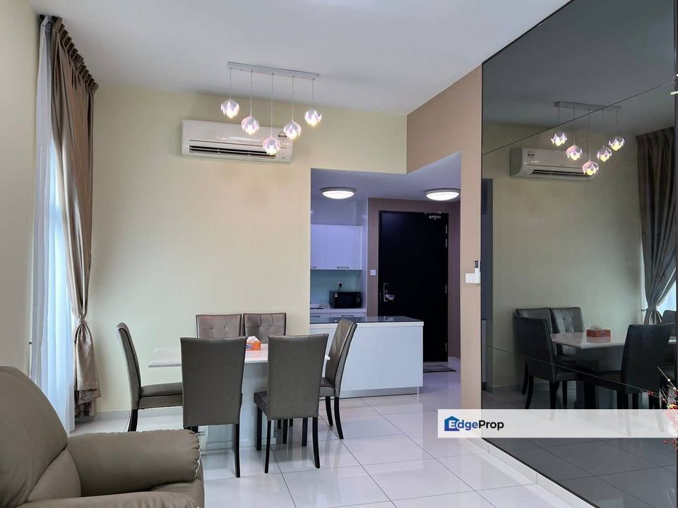 For Rent-Marina Cove JB Town Mid Valley/2+1Bedroom 2Bathroom /Fully Furnished/High Floor/Sea View  , Johor, Johor Bahru