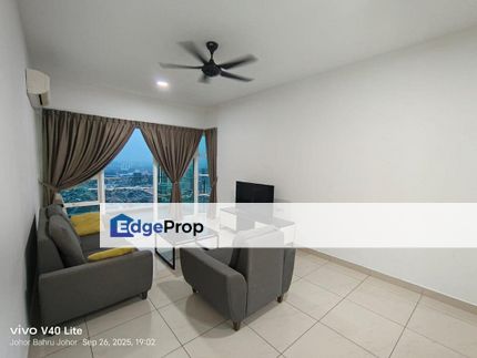 For Rent-Pinnacle Tower 3bed2bath with fully furnished, Johor, Johor Bahru