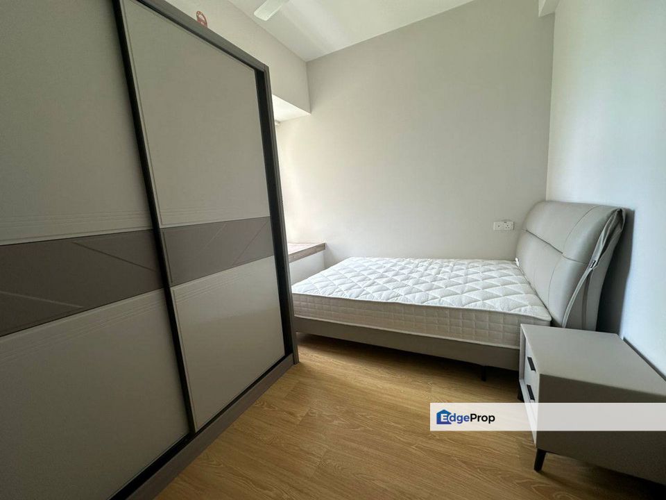 Fully Furnished, Good Condition, unblocked view, 2 bed 1 bath, Johor, Johor Bahru