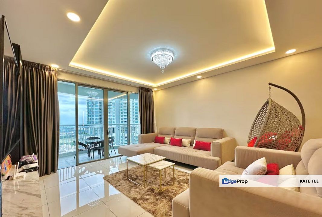 Teega Residences ,Puteri Harbour, Iskandar Puteri, Johor Super Cheap High Floor with Seaview For Sale, Johor, Kota Iskandar