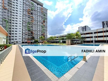 🌿 Fully Furnished • Pool View • Freehold Bumi Lot | D'Cerrum Apartment Semenyih — RM320K, Selangor, Semenyih