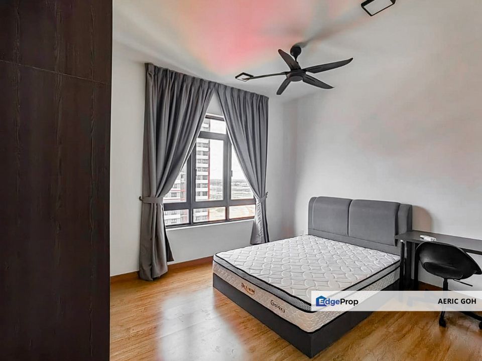 Amber Residence full furnished with 3 room 1 bathroom ready for room rental and with tenanted tenant already, Selangor, Kota Kemuning