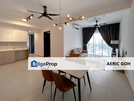 Comfy 3room 2 bathroom 2 car park New Condo Full Furnished for rent kuchai lama petaling jaya old klang road mid valley, Selangor, Petaling Jaya