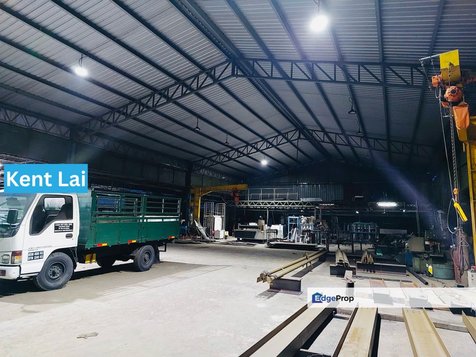 Penaga. Cheapest & big warehouse for Sale @ 26,000sqft., Penang, Penaga