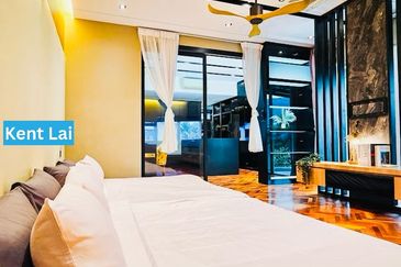 2-storey Semi-D. Big size & beautifully furnish. Casa Idaman@ Ayer Itam.