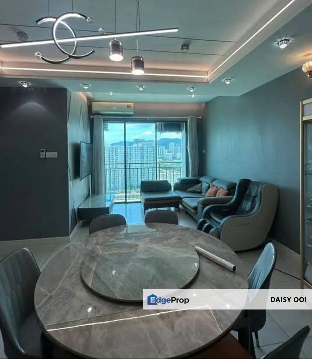 3 Residence-845sf-Fully Furnished-2 car park-Karpal Singh drive , Penang, Jelutong