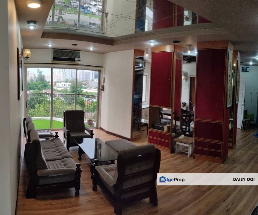 Sunrise Tower Condo-1500sf-Fully Renovated Furnished-1 car park-Gurney Drive , Penang, Persiaran Gurney