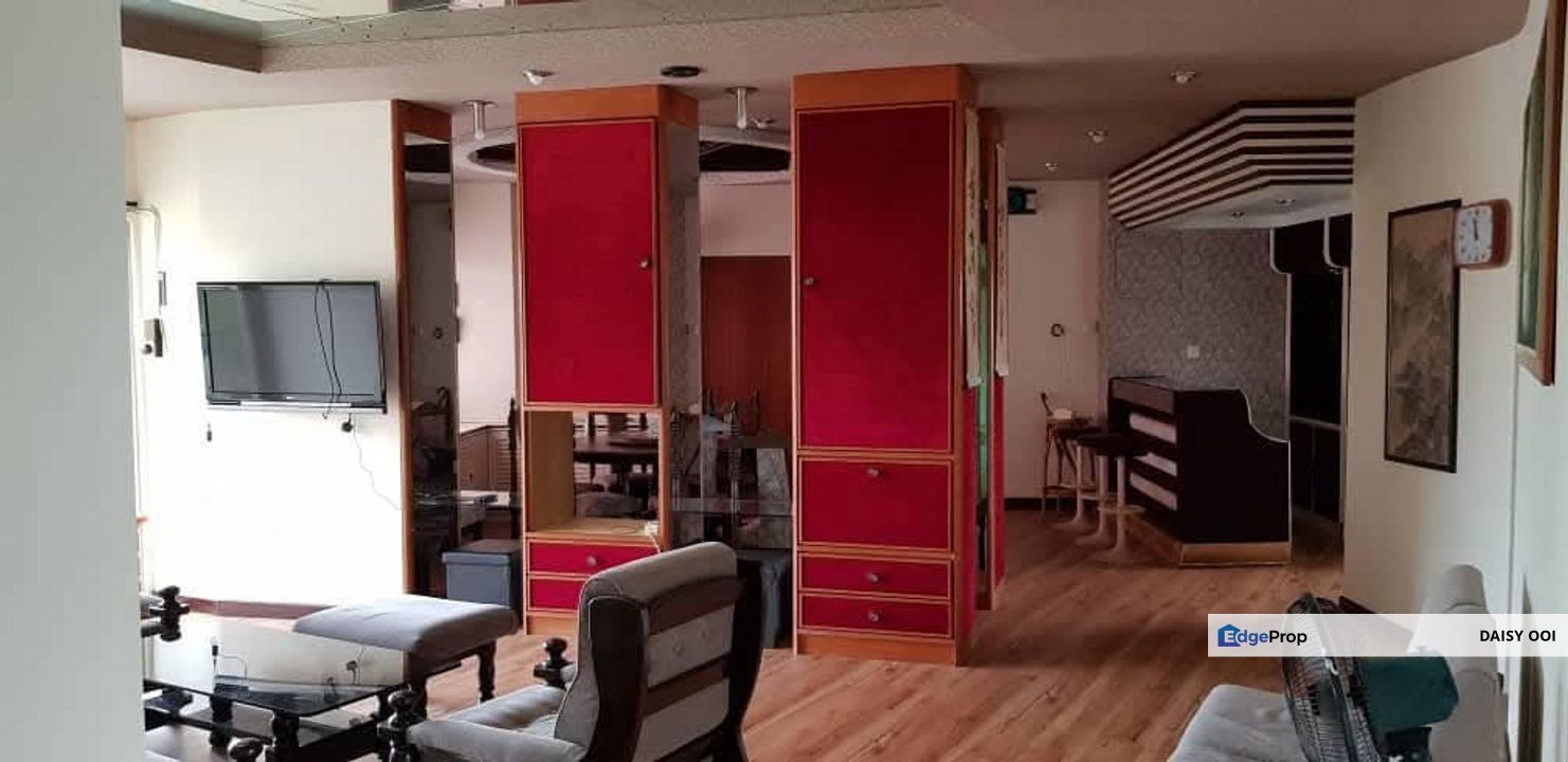 Sunrise Tower Condo-1500sf-Fully Renovated Furnished-1 car park-Gurney Drive , Penang, Persiaran Gurney