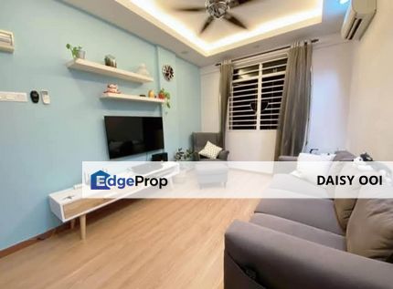Irama Villa Apartment-750sf-Fully Renovated Furnished-2 car park-Jelutong , Penang, Georgetown