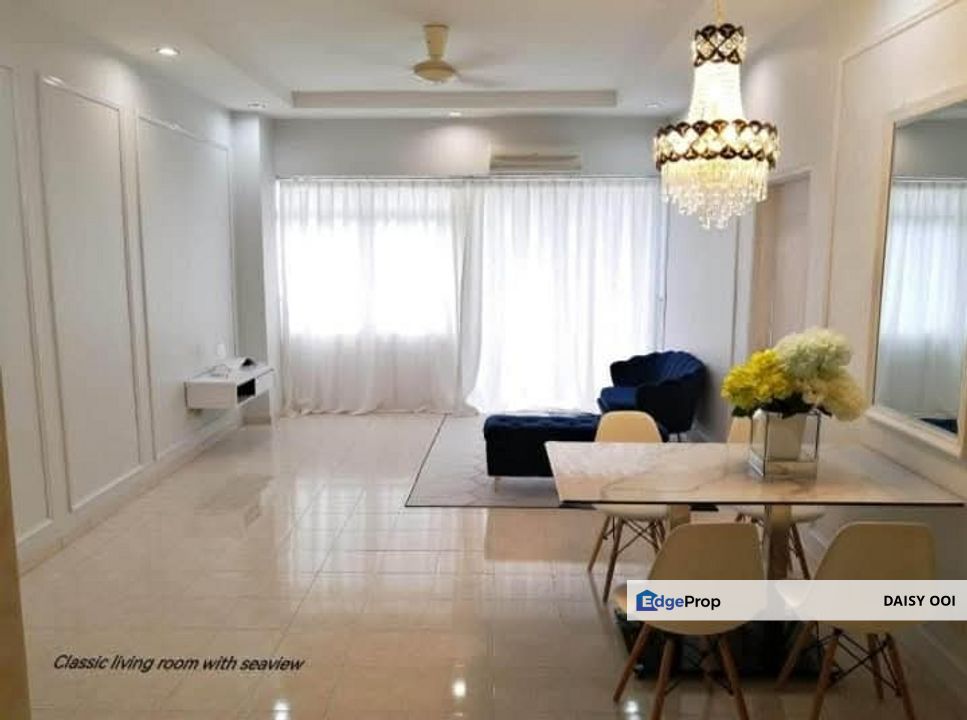 Coastal Tower-820sf-Fully Renovated Furnished-1 Car Park-Tanjung Bungah , Penang, Tanjung Bungah