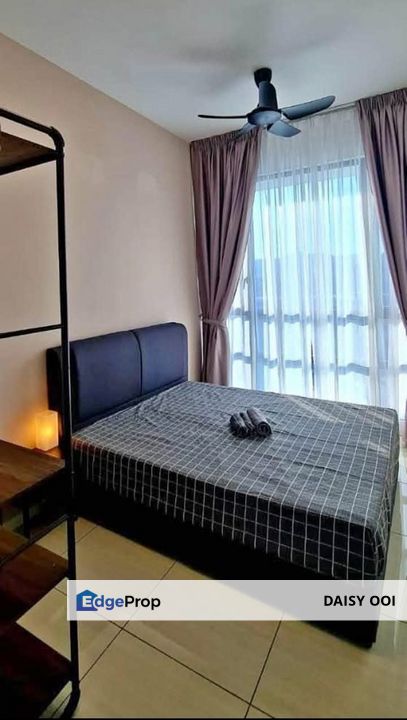 Queens Waterfront Q1 Residences-950sf-Fully Renovated Furnished-2 Car Park-Bayan Lepas , Penang, Sungai Nibong