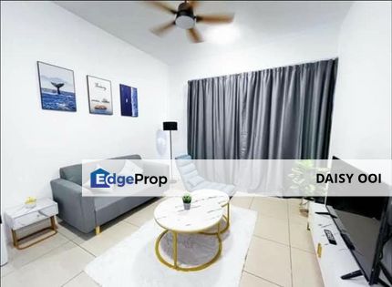 Queens Waterfront Q2 Residences-1000sf-Fully Renovated Furnished-2 Car Park-Seaview-Bayan Lepas , Penang, Sungai Nibong