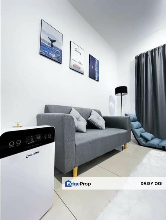 Queens Waterfront Q2 Residences-1000sf-Fully Renovated Furnished-2 Car Park-Seaview-Bayan Lepas , Penang, Sungai Nibong