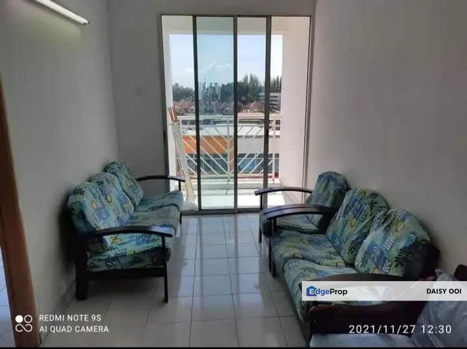 BJ Court-700sf-Partial Renovated Furnished-1 Car Park-Bukit Jambul Bayan Lepas , Penang, Bukit Jambul