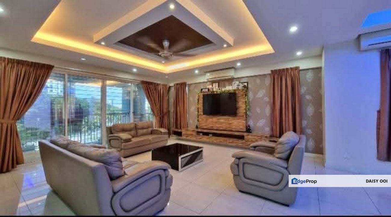 Platino Condo-2476sf-Fully Renovated Furnished-2 Car Park-Gelugor , Penang, Gelugor