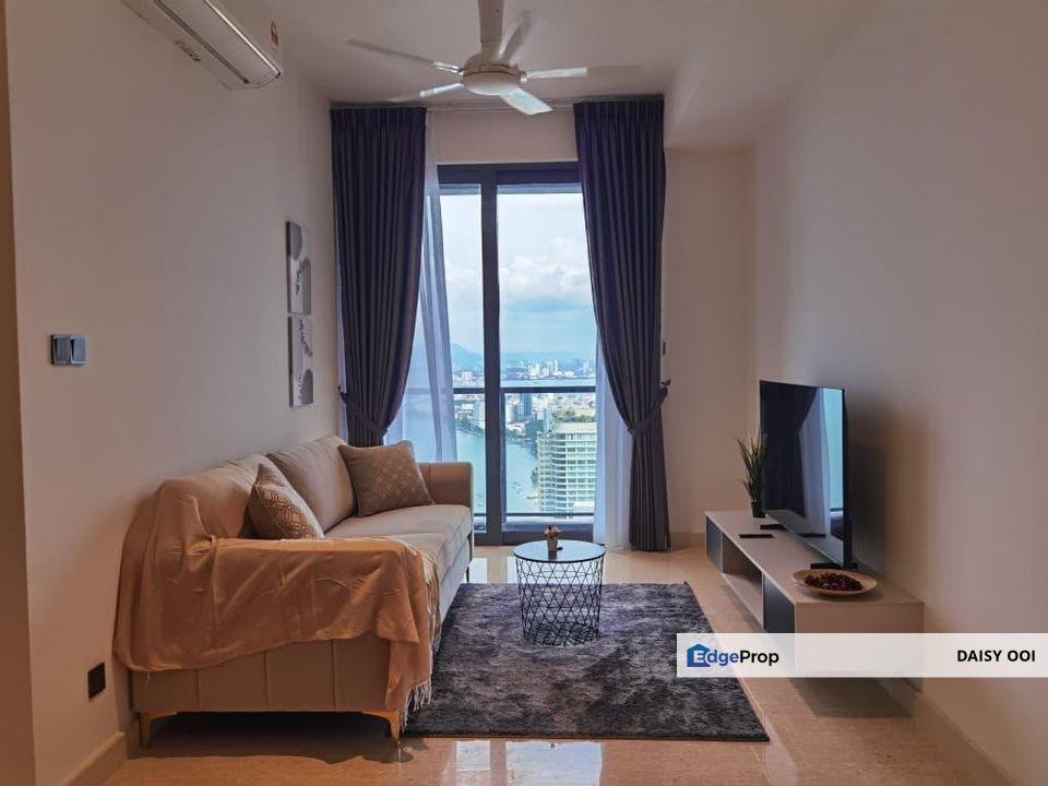 Marriott Residences 871sf Fully Reno & Fully Furnish High Floor Persiaran Gurney, Penang, Georgetown
