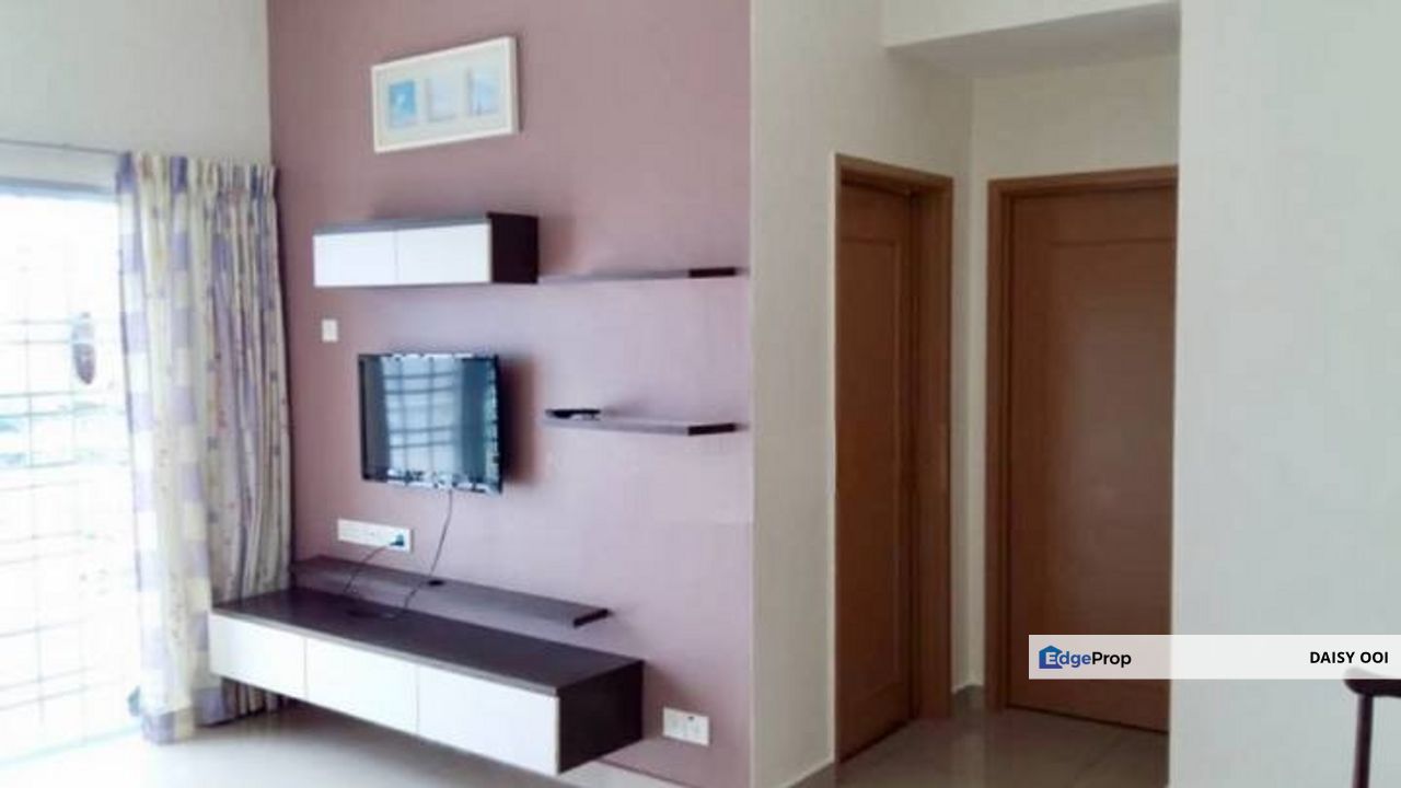 CHEAPEST UNIT!!!! Ivory Plaza U Place FULLY FURNISHED 900sf 1cp @ GELUGOR NEAR USM, Penang, Gelugor