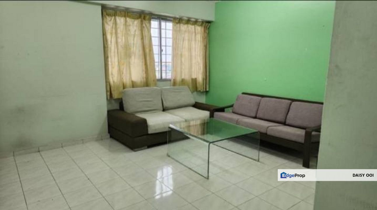Worth Buy Taman Pekaka Block31 Apartment 850sf Freehold 1cp Near Lotus, Penang, Sungai Dua (Island)