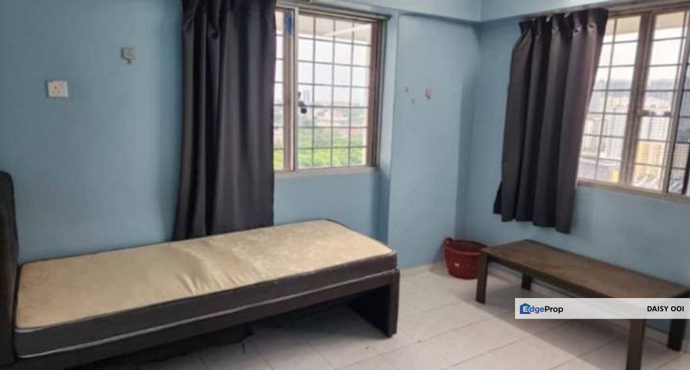 Worth Buy Taman Pekaka Block31 Apartment 850sf Freehold 1cp Near Lotus, Penang, Sungai Dua (Island)