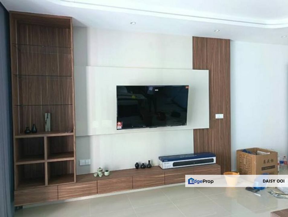 MEZZO CONDO 1292sf Full Furnished 3bedroom Seaview 2CP GELUGOR THE LIGHT USM, Penang, Gelugor