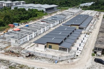 100% Loan New single Storey project at Matang Sungai Tengah, Before Matang Vocational College