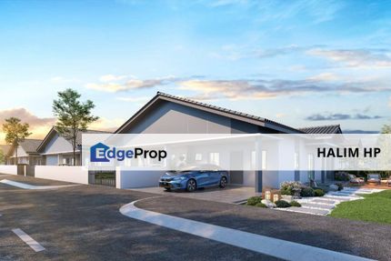 Modern Single-Storey Cluster Home For Sale • From RM237,000, Perak, Tapah