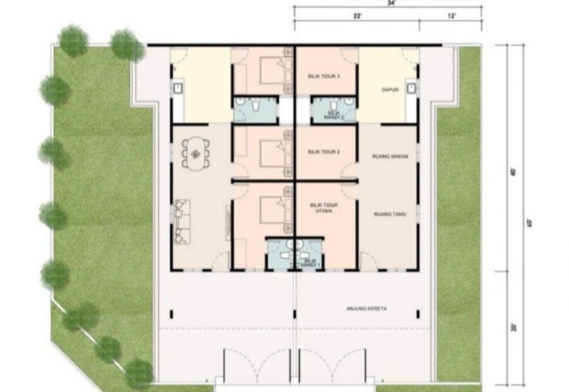 Taman Perwira Jaya, Tapah Perak