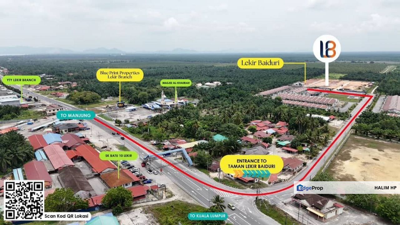 Dari RM238K! Rumah Baru Teres Setingkat Lokasi Strategik Manjung, Perak, Perak, Manjung