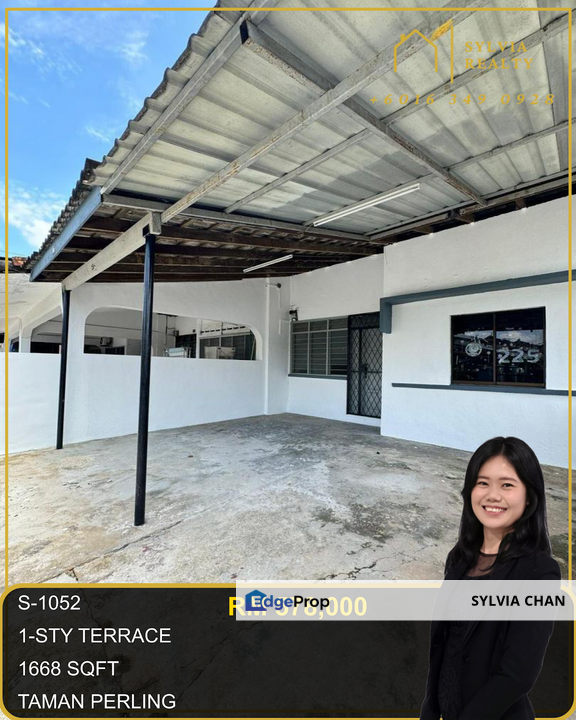 Single Storey Terrace Endlot, Johor, Johor Bahru