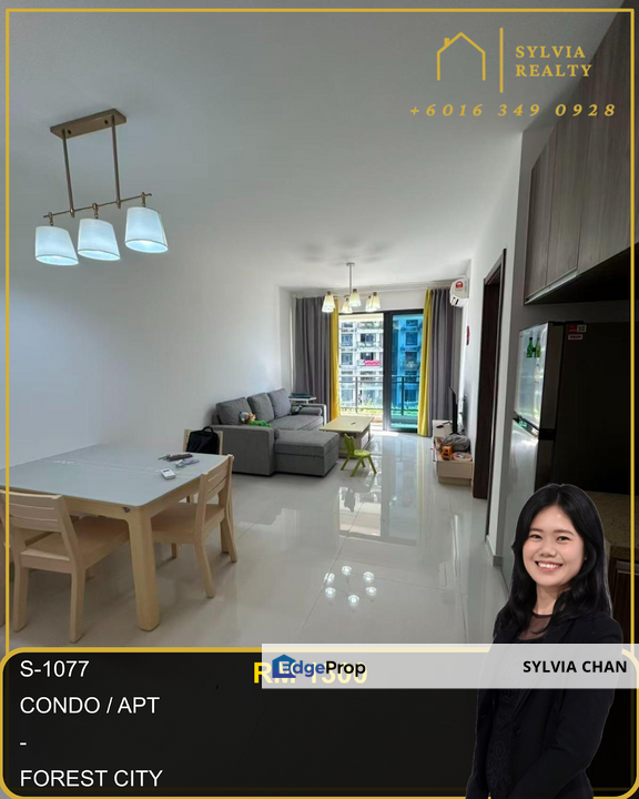 3 Rooms 1 Bath @ FOREST CITY, Johor, Gelang Patah