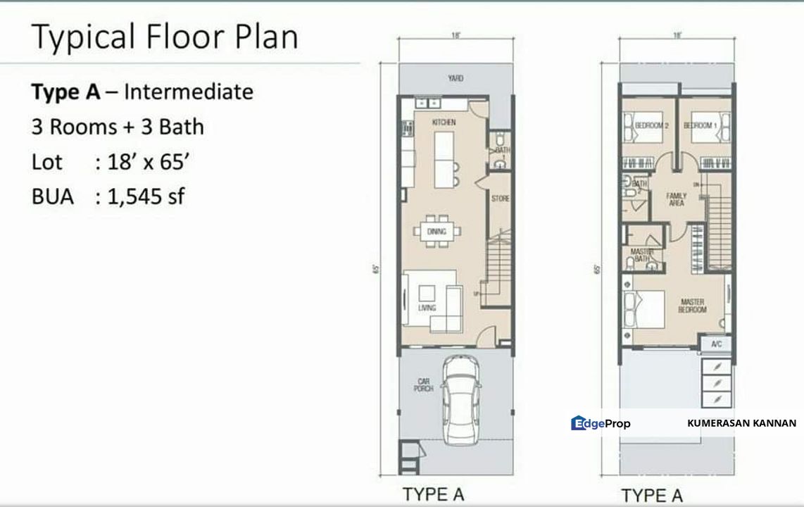 2-Storey Intermediate Terrace @ Casa Green, Cybersouth, Dengkil, Selangor, Cyberjaya