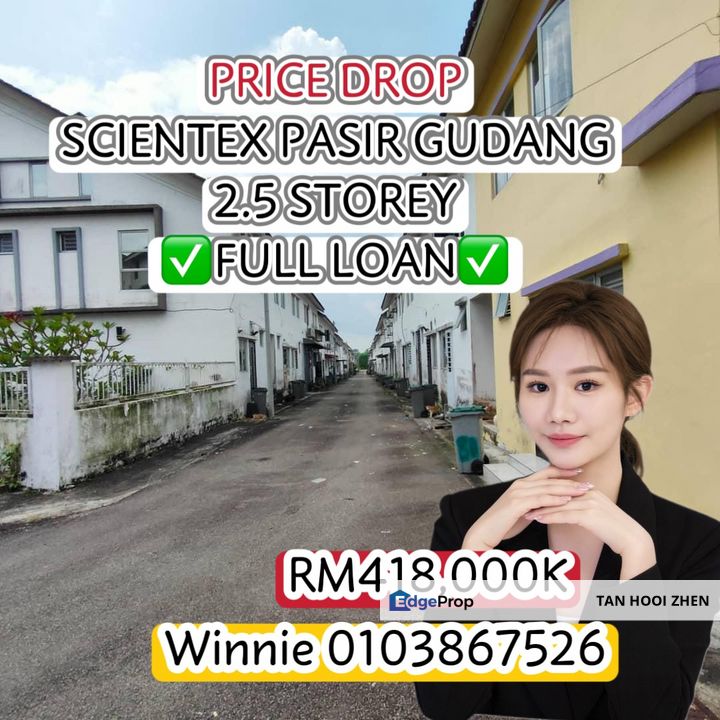 For Sale Scientex Tiong, Pasir Gudang, Johor Bahru, Johor, Pasir Gudang