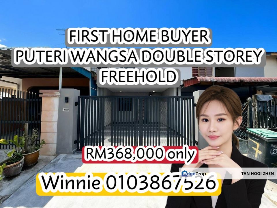 FOR SALE | Puteri Wangsa Double Storey House, Johor, Ulu Tiram